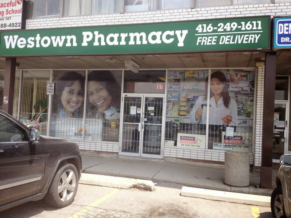 Westown Pharmacy | 235 Dixon Rd, Etobicoke, ON M9P 2M1, Canada | Phone: (416) 249-1611