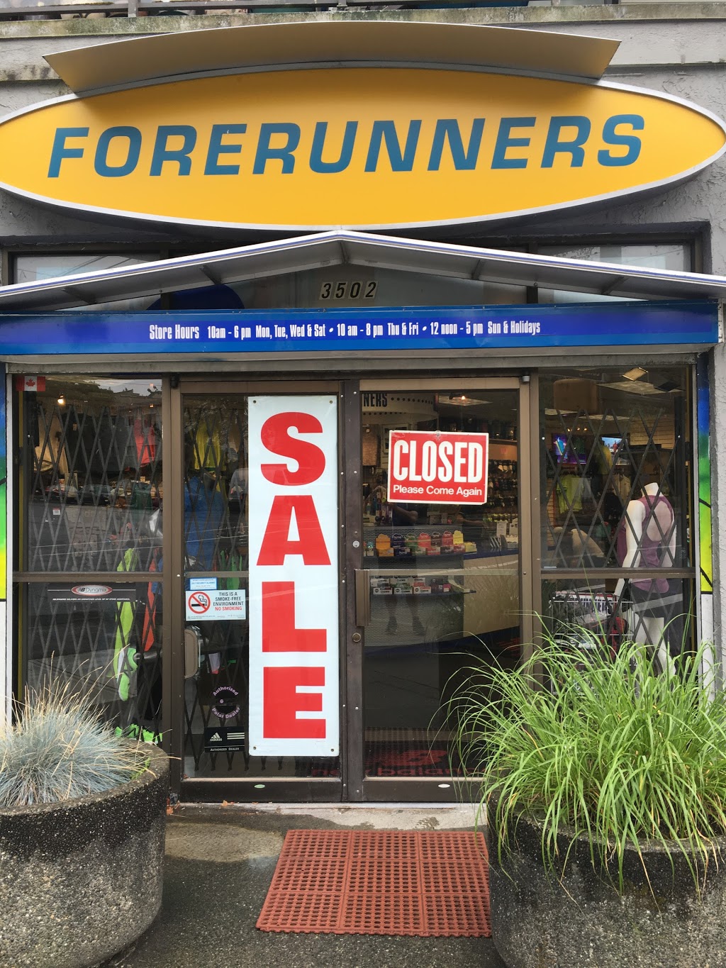 Forerunners | 3502 W 4th Ave, Vancouver, BC V6R 1N8, Canada | Phone: (604) 732-4535