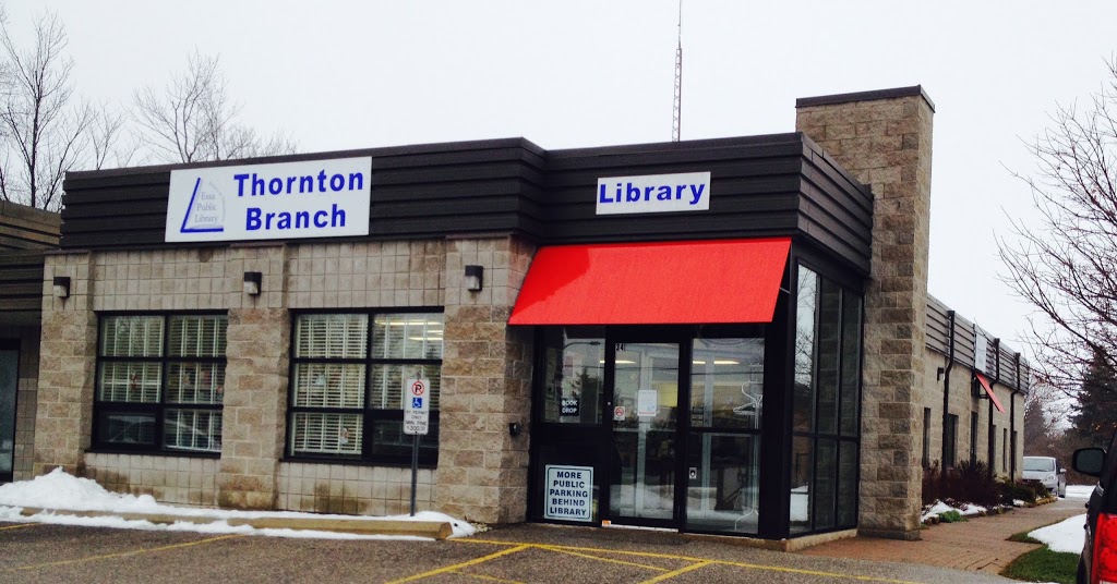 Essa Public Library: Thornton Branch | 34 Robert St, Thornton, ON L0L 2N0, Canada | Phone: (705) 458-2549