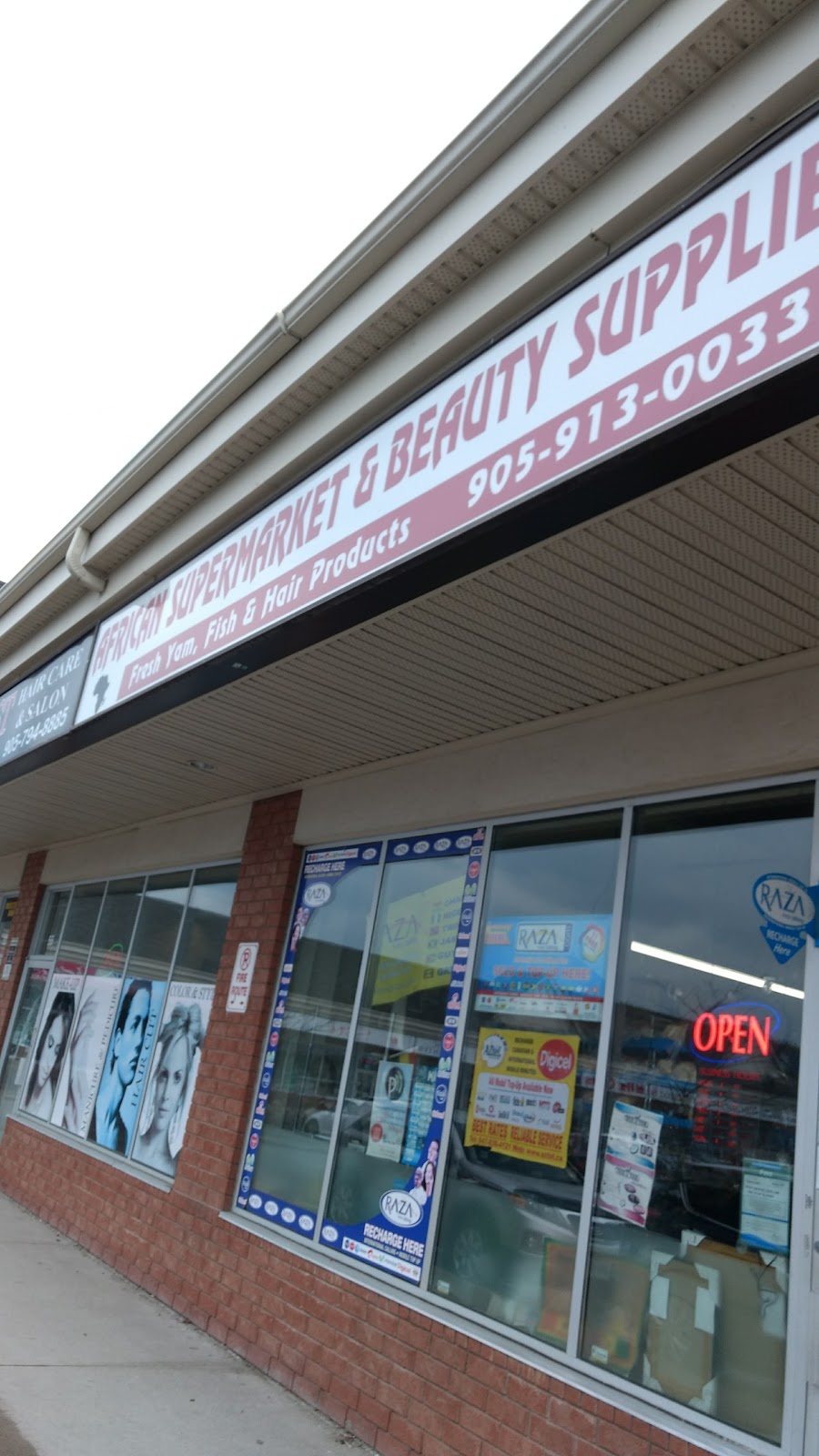 African Supermarket & Beauty Supplies | 8887 The Gore Rd, Brampton, ON L6P 2K9, Canada | Phone: (905) 913-0033