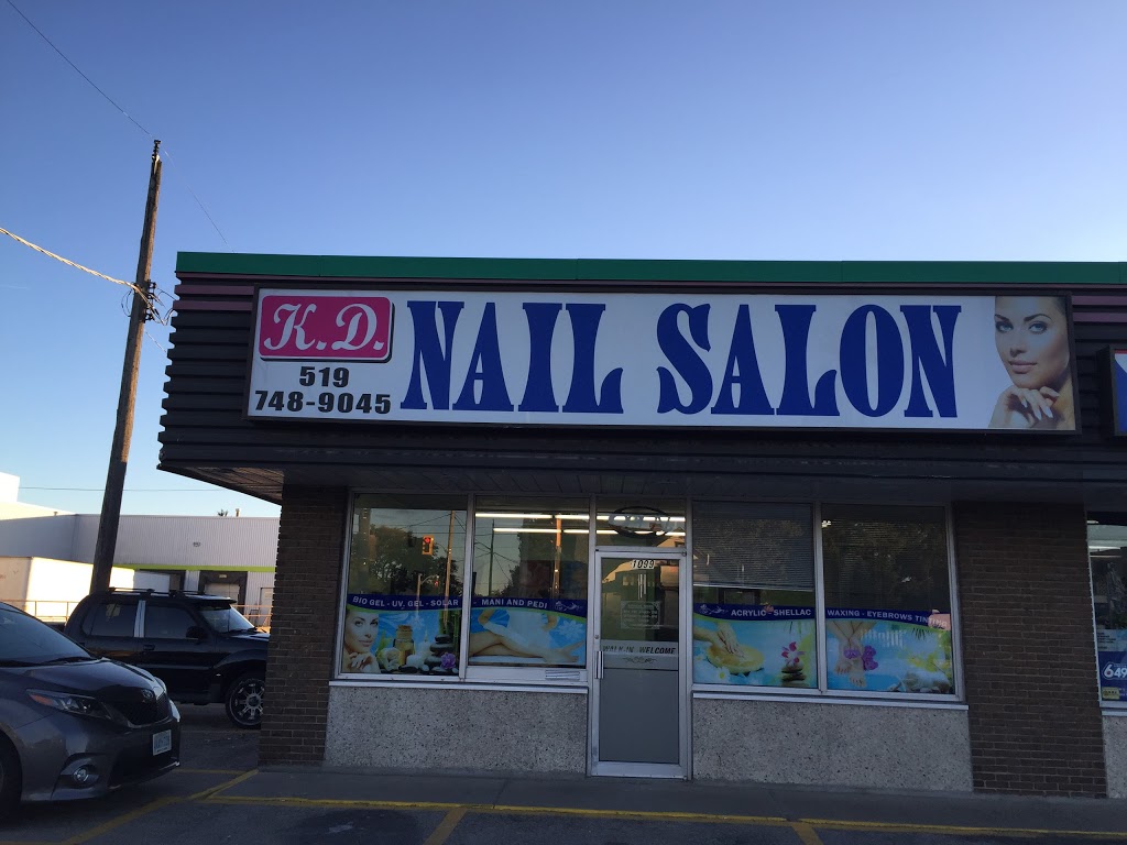 K.D. Nail Salon | 1099 Weber St E, Kitchener, ON N2A 1B7, Canada | Phone: (519) 748-9045