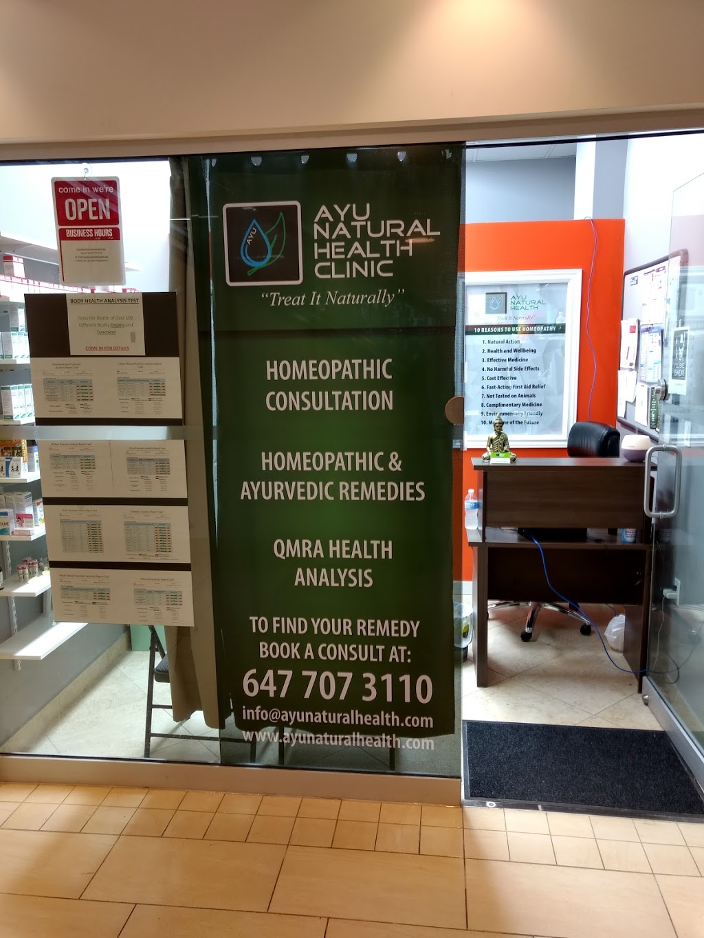 AYU Natural Health Clinic | 43 Bluffwood Crescent, Brampton, ON L6P 2P3, Canada | Phone: (647) 707-3110
