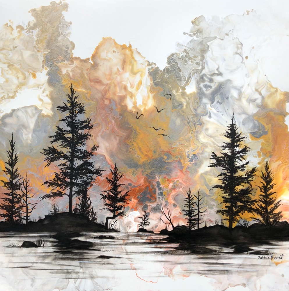 Jessica Bourret Artiste Peintre | 6 Chem. Mountain Road, Bolton-Est, QC J0E 1G0, Canada | Phone: (819) 574-3110