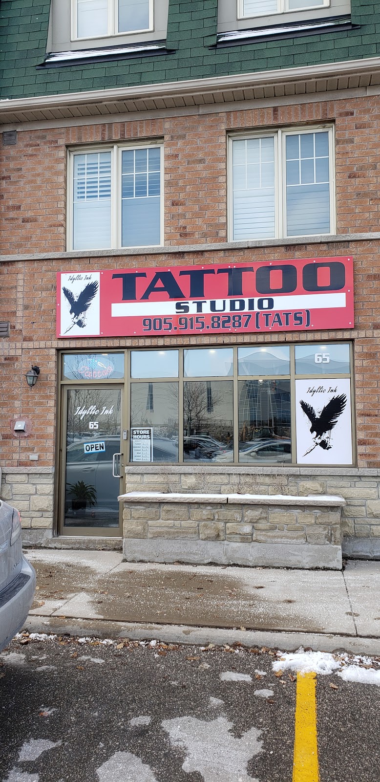 Idyllic Ink Tattoo Studio | 65 Seachart Pl #2, Woodbridge, ON L4H 3N5, Canada | Phone: (905) 915-8287