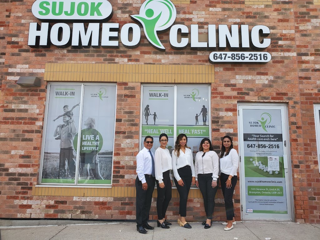 Sujok Homeopathic Clinic Brampton | 145 Clarence St #26, Brampton, ON L6W 1T2, Canada | Phone: (647) 856-2516