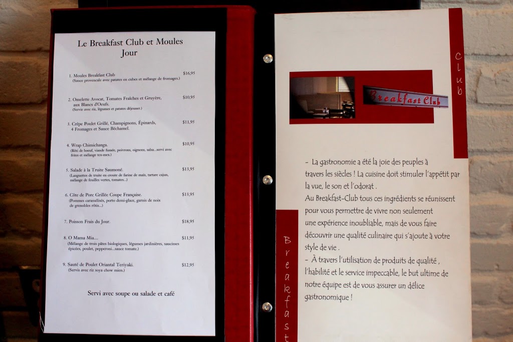 Le Breakfast Club et Moulerie | 2151 Boulevard Lapinière, Brossard, QC J4W 2T5, Canada | Phone: (450) 904-2582