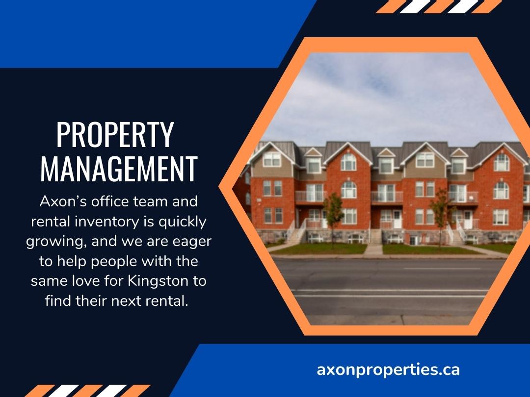 Axon Property Management | 426 Barrie St, Kingston, ON K7K 3T9, Canada | Phone: (613) 417-3365