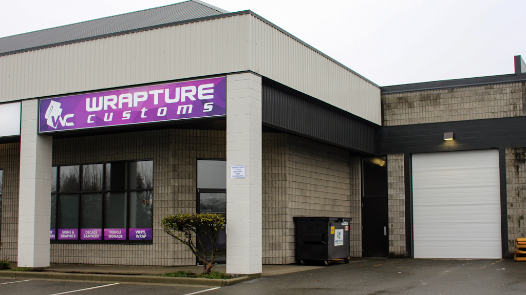 Wrapture Customs | 2575 McCullough Rd Unit 2, Nanaimo, BC V9S 4M9, Canada | Phone: (778) 269-2058