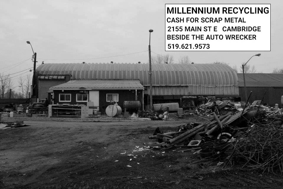Millennium Recycling | 2155 Main St, Cambridge, ON N1R 5S9, Canada | Phone: (519) 621-9573