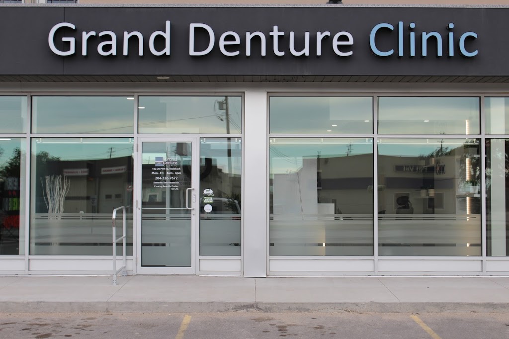 Grand Denture Clinic, Timo Gerzen D.D. | #102B- 20 Hyw 52 west, Steinbach, MB R5G 2L2, Canada | Phone: (204) 326-7672