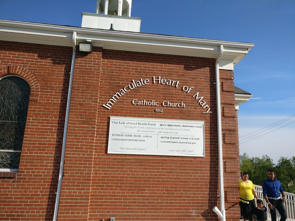 Immaculate Heart of Mary Church | 131 Birchmount Rd, Scarborough, ON M1N 3J7, Canada | Phone: (416) 691-6968