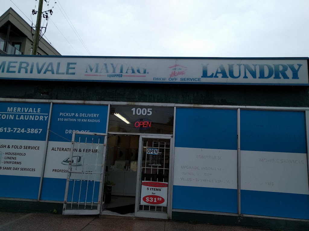 Merivale Coin Laundry | 1005 Merivale Rd, Ottawa, ON K1Z 6A6, Canada | Phone: (613) 724-3867