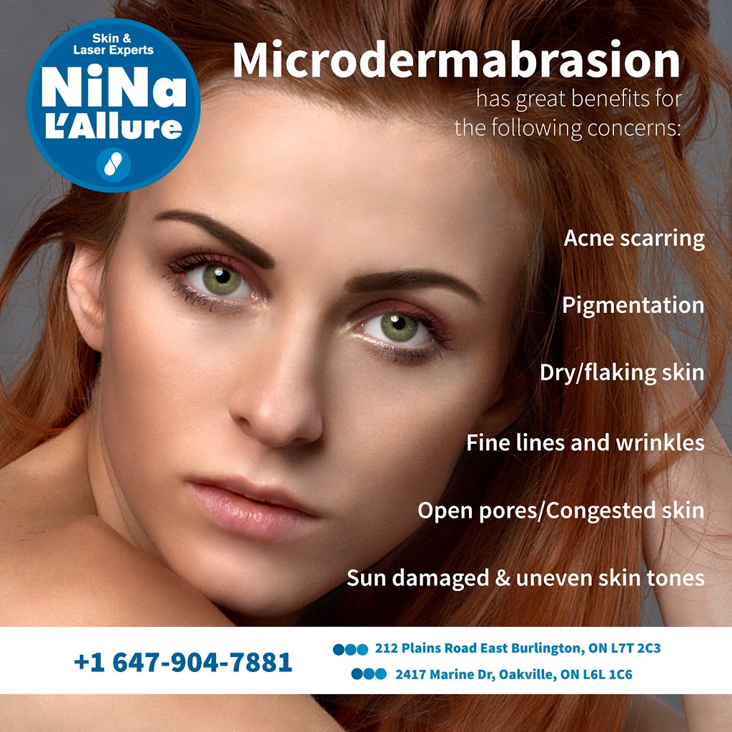 Nina LAllure Skin & Laser Experts | 212 Plains Rd E, Burlington, ON L7T 2C3, Canada | Phone: (647) 904-7881