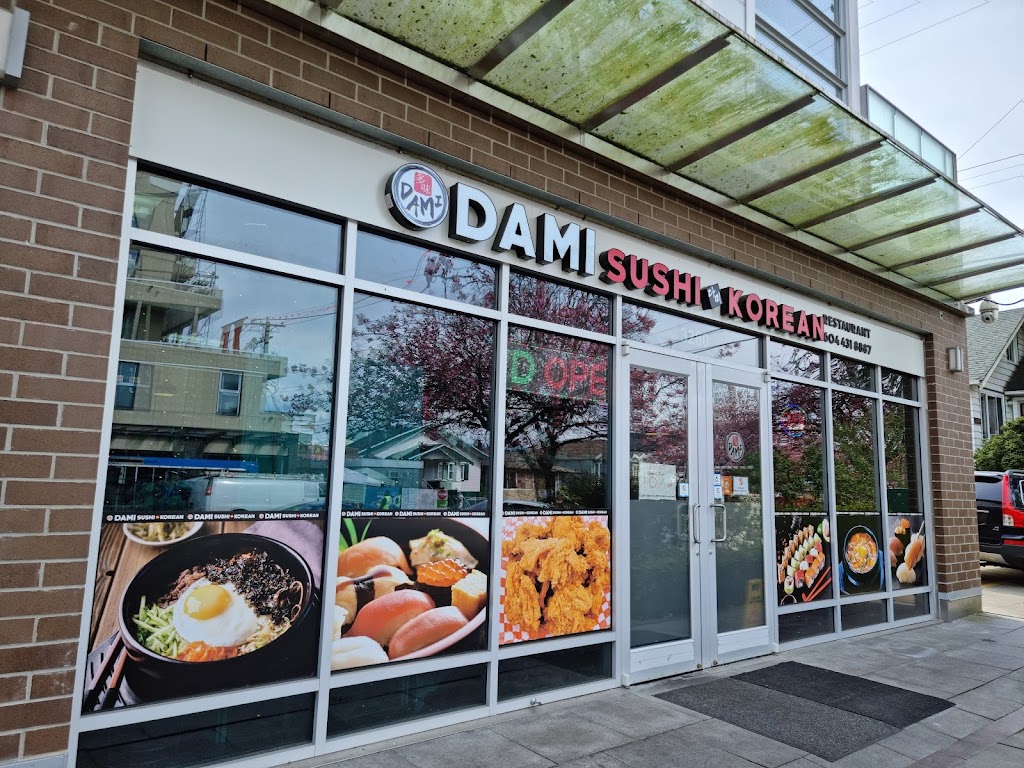 Dami Sushi & Korean restaurant | 3280 E 22nd Ave, Vancouver, BC V5M 2Y9, Canada | Phone: (604) 431-8887