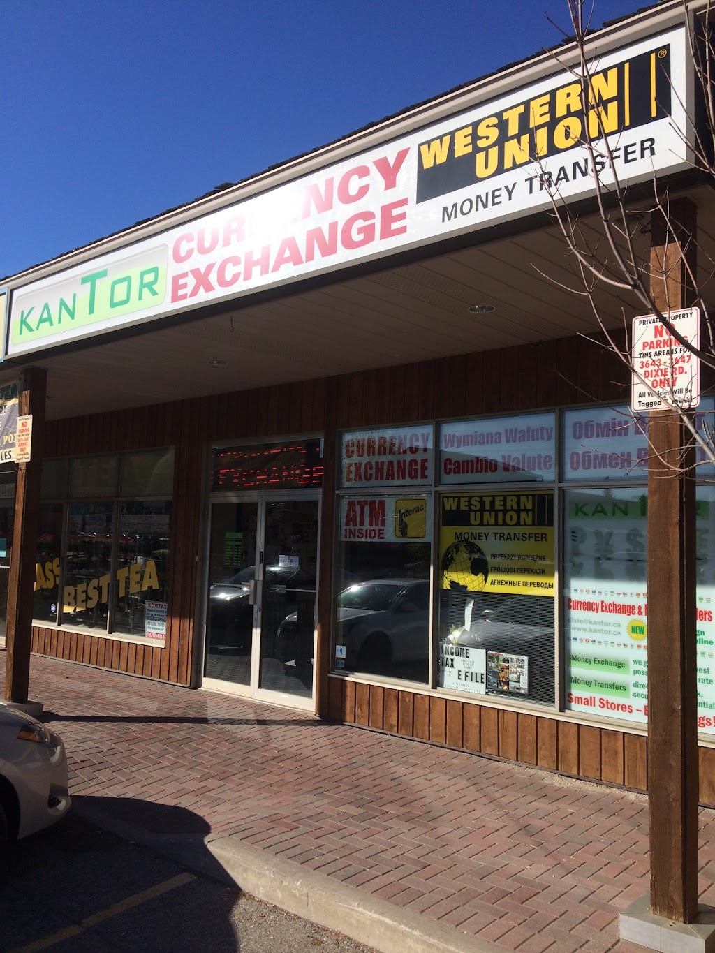 Kantor Currency Exchange | 3643 Dixie Rd #1, Mississauga, ON L4Y 2B3, Canada | Phone: (905) 369-9978