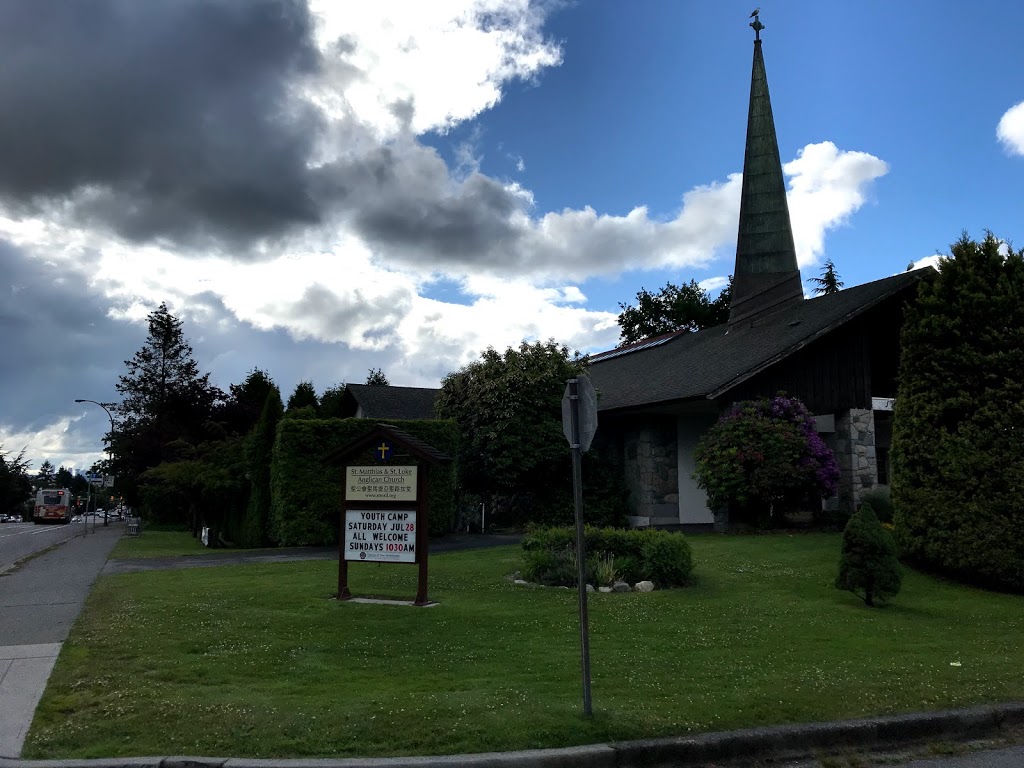 St. Matthias and St. Luke Anglican Church | 680 W 49th Ave, Vancouver, BC V5Z 2S4, Canada | Phone: (604) 321-7101