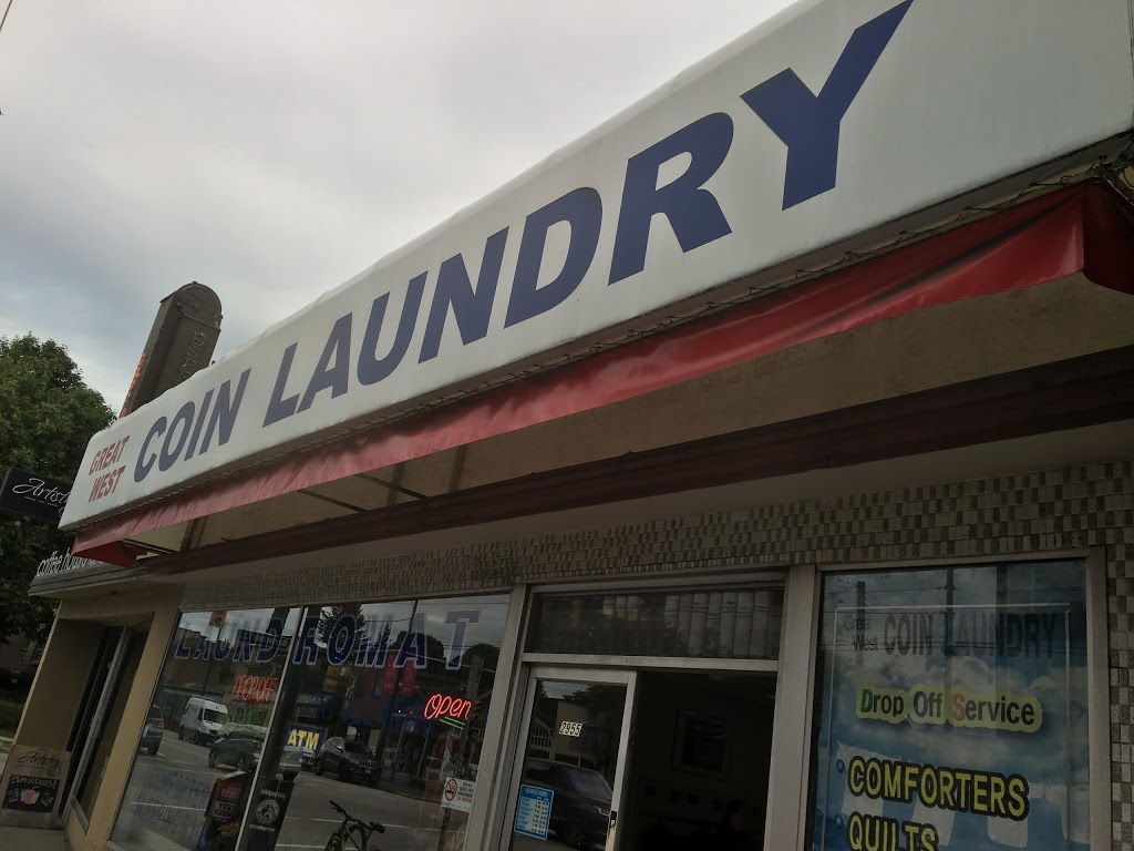 Great West Coin Laundromat | 2955 W 4th Ave W, Vancouver, BC V6K 1R3, Canada | Phone: (604) 734-7993