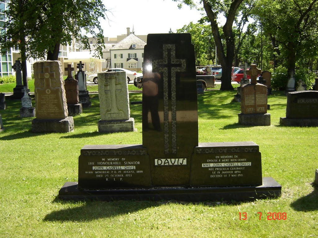 St-Boniface Cathedral Cemetery | Central St. Boniface, Winnipeg, MB R2H 0A2, Canada