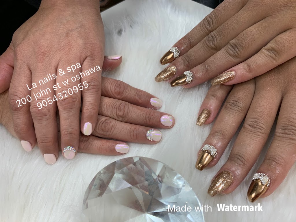 LA NAILS & SPA | 200 John St W B7, Oshawa, ON L1J 2B4, Canada | Phone: (905) 432-0955