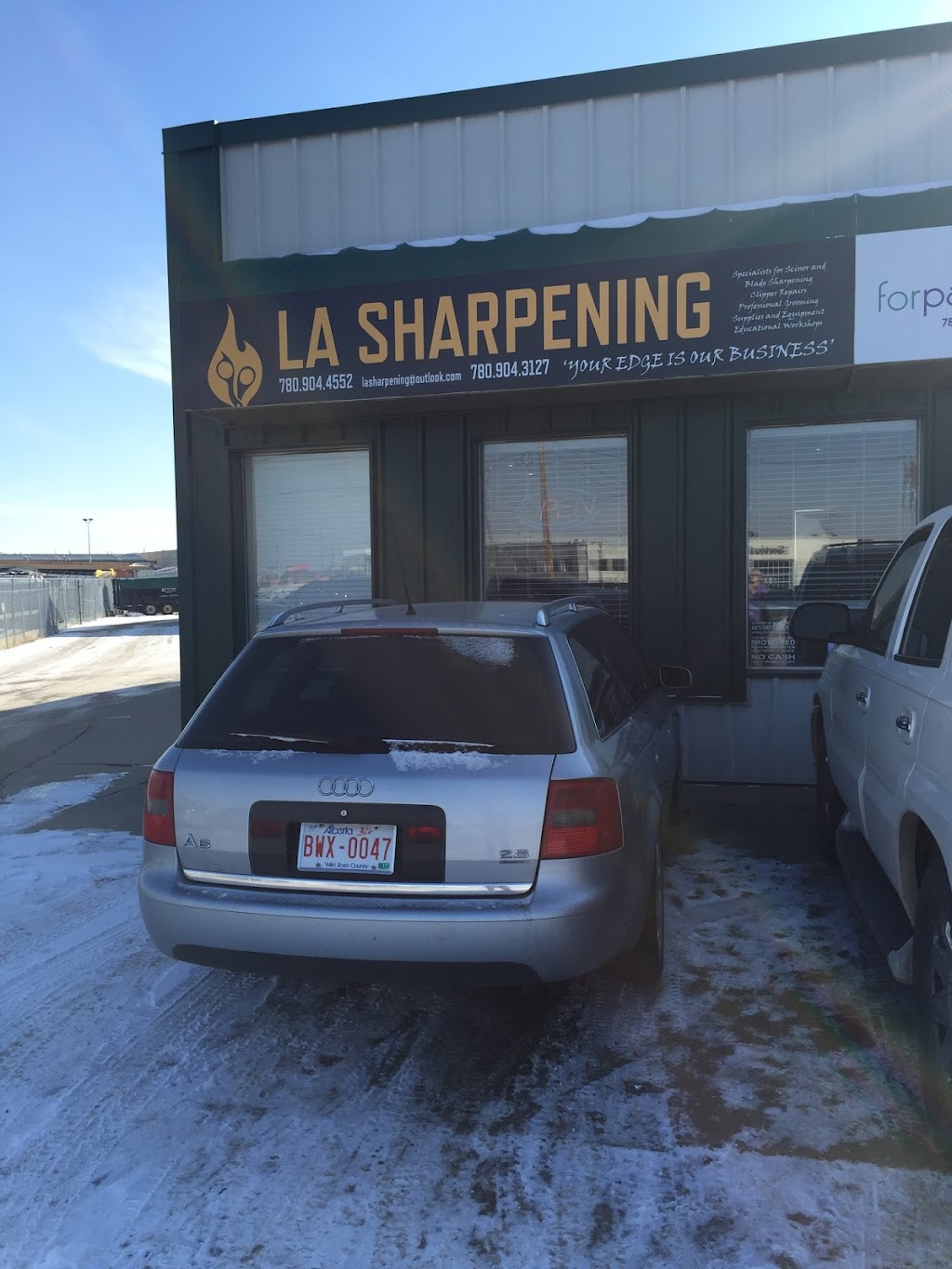 LA Sharpening | Marsh Plaza, 4601 61 Ave, Leduc, AB T9E 7A4, Canada | Phone: (780) 904-4552
