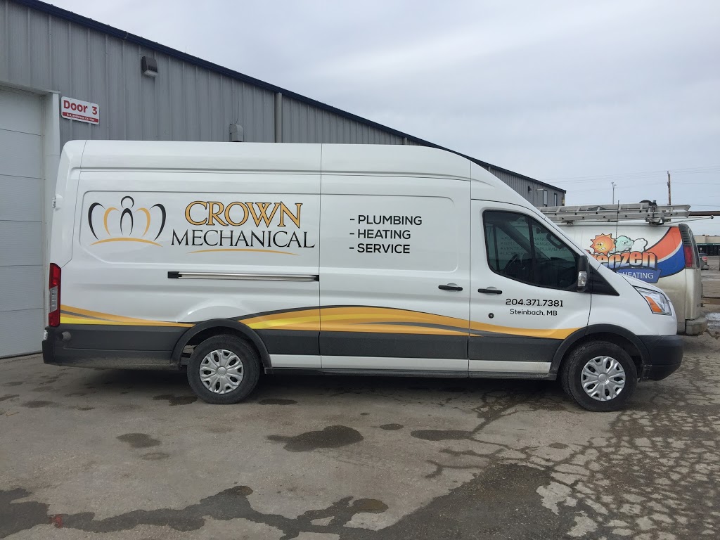 Crown Mechanical | 136 Hirschfeld Rd N, Steinbach, MB R5G 1Z8, Canada | Phone: (204) 371-7381