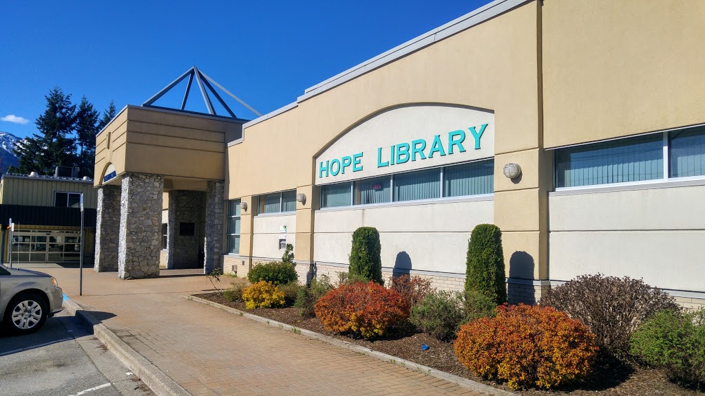 Hope Library | 1005 6 Ave, Hope, BC V0X 1L4, Canada | Phone: (604) 869-2313