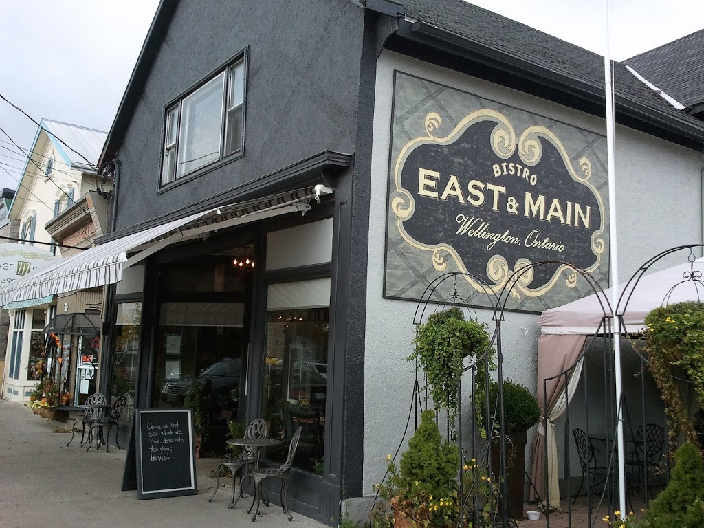 East and Main Bistro | 270 Wellington Main St, Wellington, ON K0K 3L0, Canada | Phone: (613) 399-5420