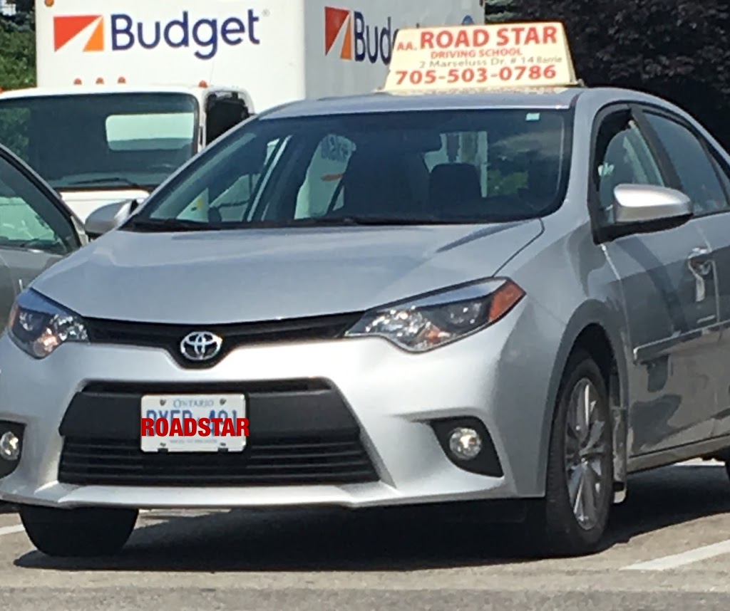 Road Star Driving School | 390 Essa Rd, Barrie, ON L4N 9J7, Canada | Phone: (705) 503-0786