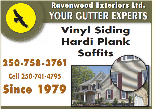 Ravenwood Exteriors | 4131 Mostar Rd #3, Nanaimo, BC V9T 6A6, Canada | Phone: (250) 741-4795