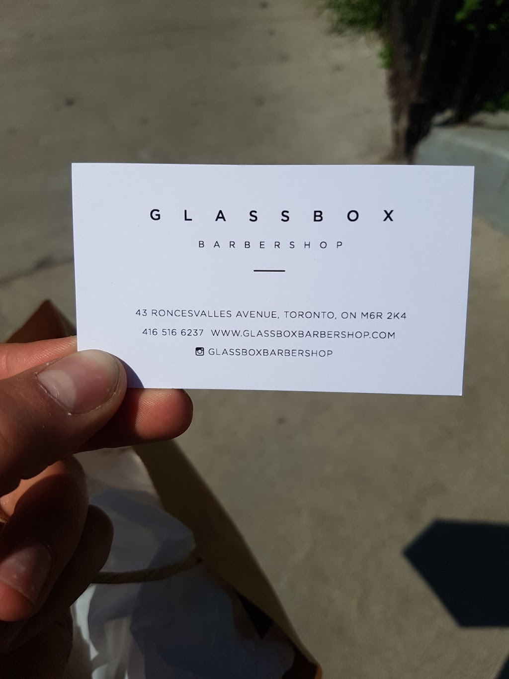 Glassbox Barbershop | 43 Roncesvalles Ave, Toronto, ON M6R 2K4, Canada | Phone: (416) 516-7770