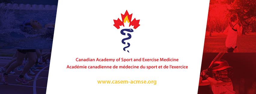 Canadian Academy of Sport and Exercise Medicine | House of Sport, RA Centre, 2451 Riverside Dr., Ottawa, ON K1H 7X7, Canada | Phone: (613) 748-5851