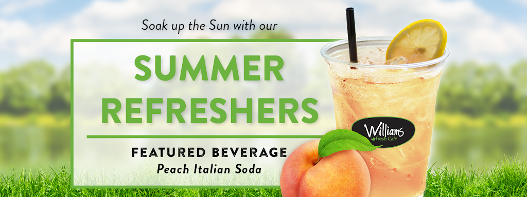 Williams Fresh Cafe | 1280 Main St W 1st Floor, Hamilton, ON L8S 4L8, Canada | Phone: (905) 792-0918