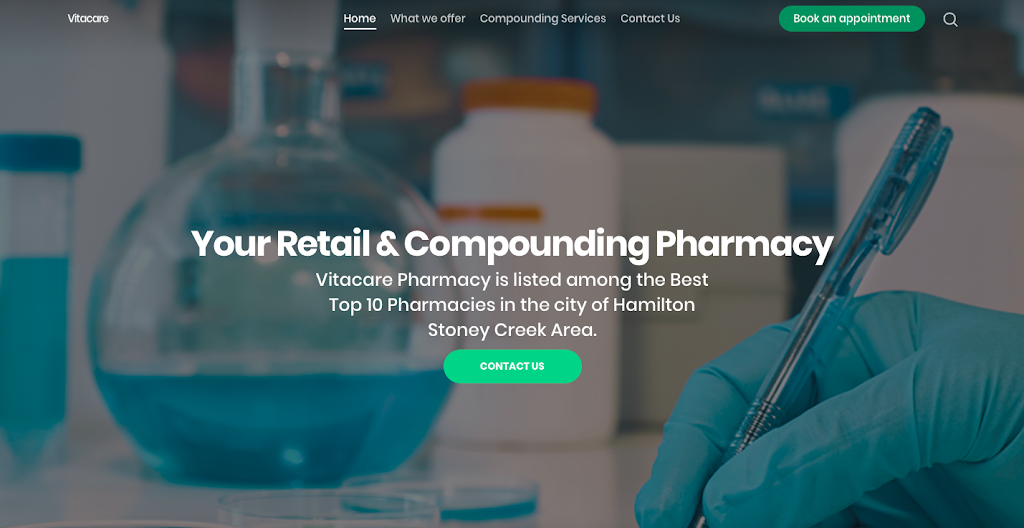 Compounding Pharmacy - Vitacarerx.ca | Stoney Creek, Hamilton, ON L8E 2L2, Canada | Phone: (905) 930-9877