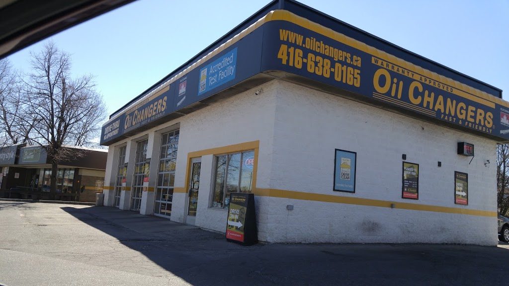 Oil Changers | 901 Sheppard Ave W, North York, ON M3H 2T7, Canada | Phone: (416) 638-0165