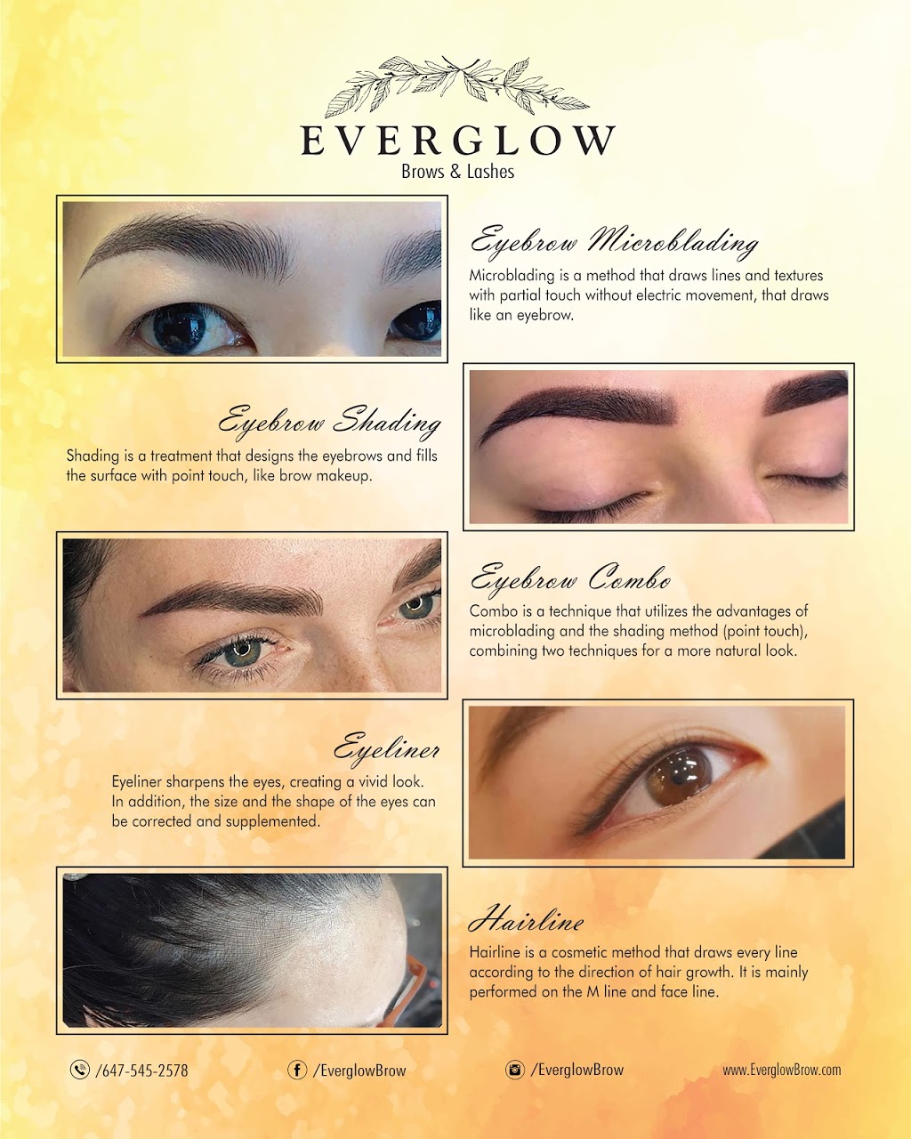 Everglow Brows & Lashes | 271 Dymott Ave, Milton, ON L9T 0Z7, Canada | Phone: (647) 545-2578