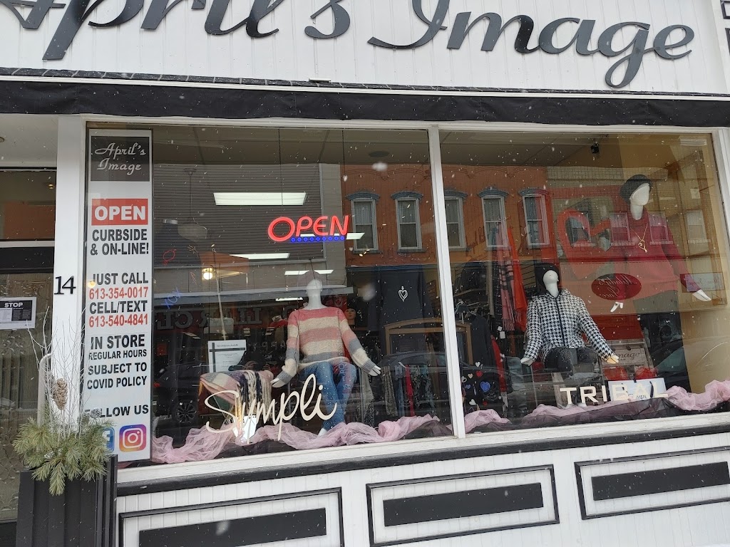 Aprils Image Fashions | 14 Dundas St E, Napanee, ON K7R 1H6, Canada | Phone: (613) 354-0017