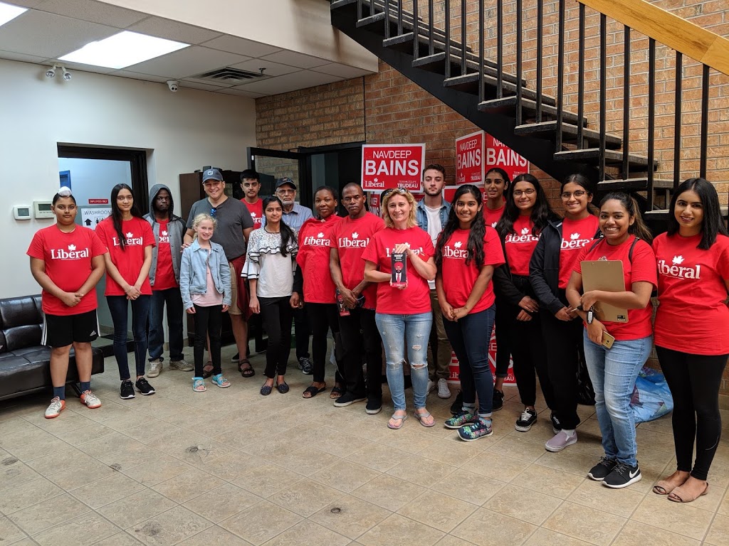 Navdeep Bains Liberal Campaign Office | 959 Gana Ct, Mississauga, ON L5S 1N9, Canada | Phone: (905) 956-0057