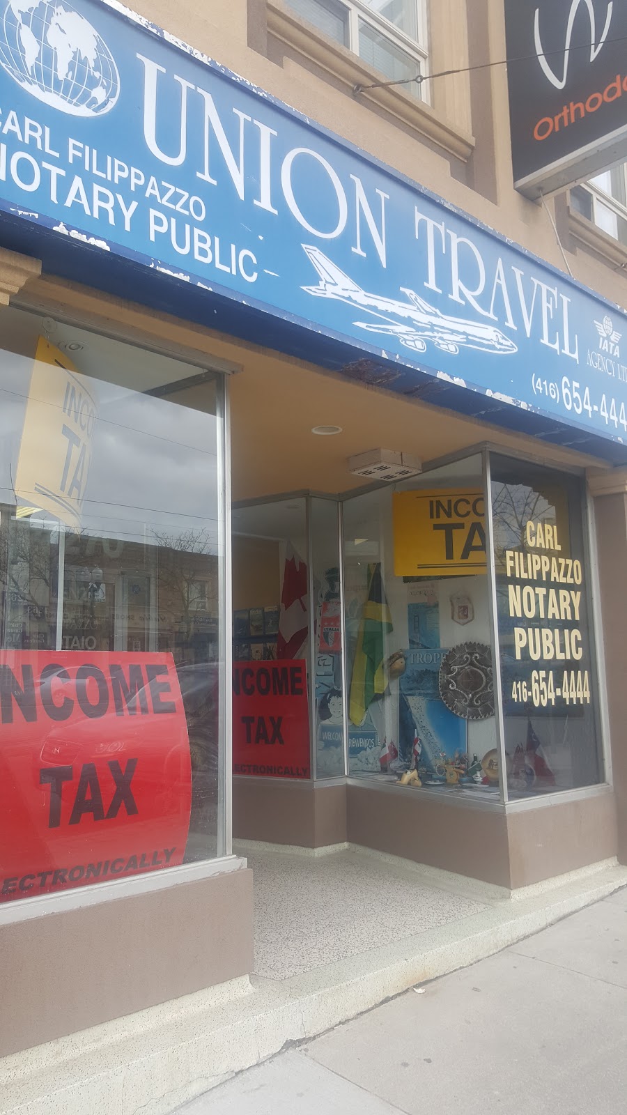 Union Travel Agency Ltd | 1270 St Clair Ave W, Toronto, ON M6E 1B9, Canada | Phone: (416) 654-4444