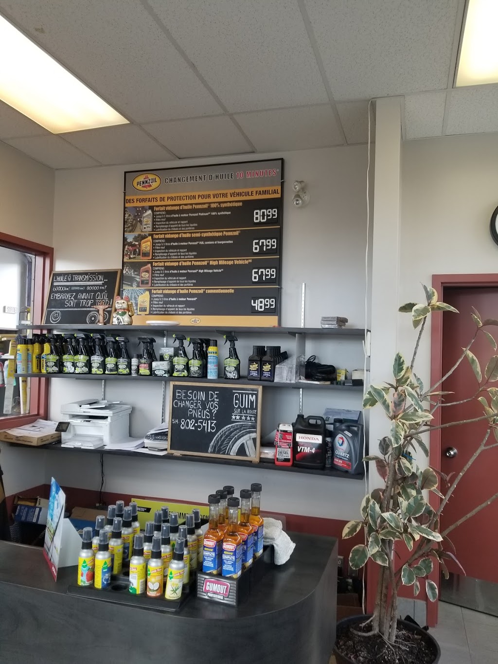 Changement dhuile Pennzoil Longueuil | 1277 Boulevard Taschereau, Longueuil, QC J4K 2X7, Canada | Phone: (450) 616-0790