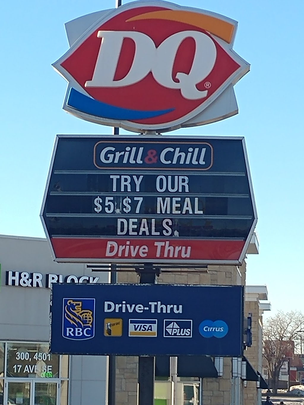 Dairy Queen Grill & Chill | 4601 17 Ave SE, Calgary, AB T2A 0T9, Canada | Phone: (403) 248-7255