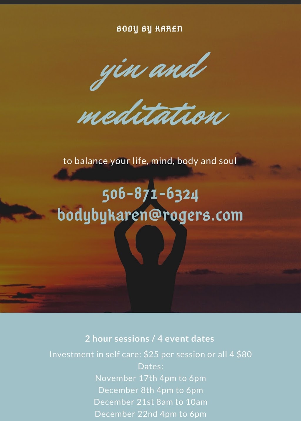 Body by Karen Massage & Wellness | 141 Whitepine Rd, Riverview, NB E1B 4H3, Canada | Phone: (506) 871-6324