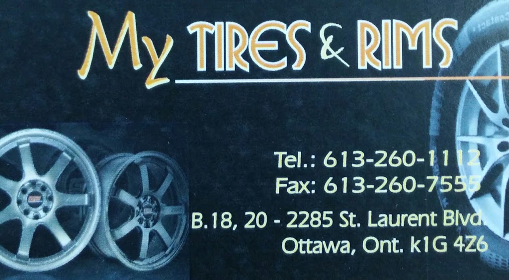 My Tires And Rims | 2285 St Laurent Blvd b20, Ottawa, ON K1G 4K1, Canada | Phone: (613) 260-1112