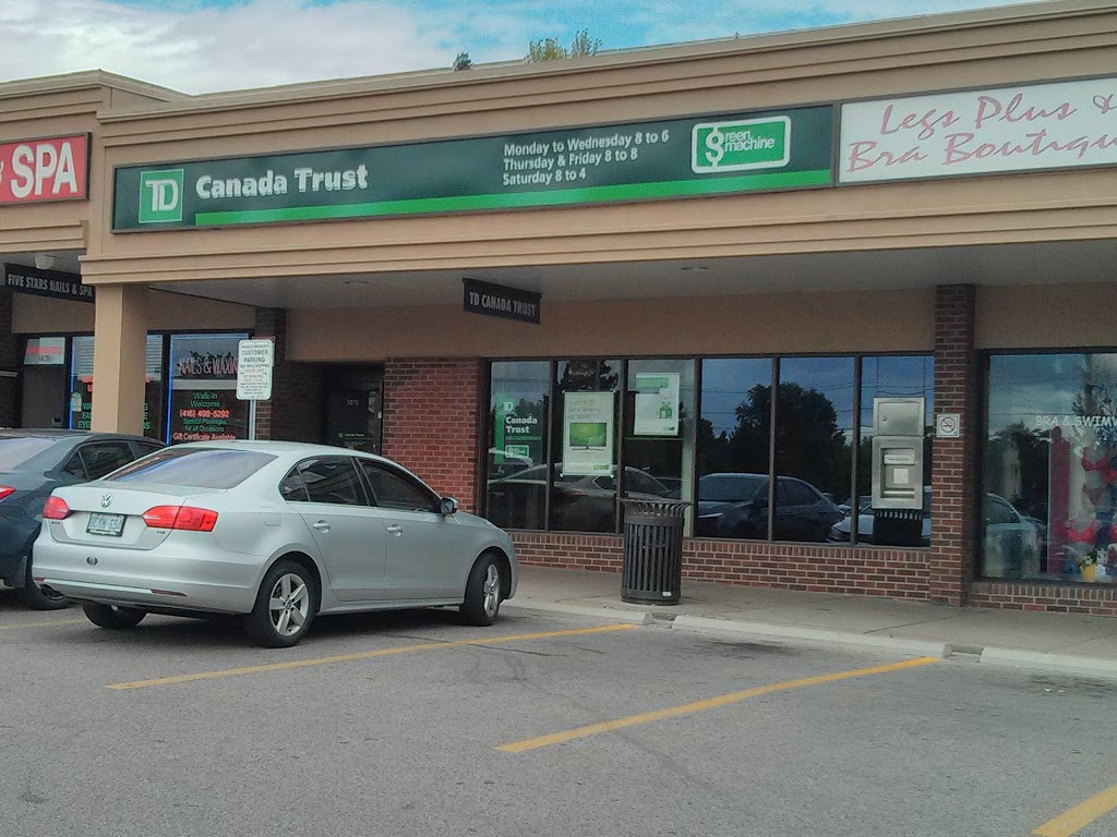 TD Canada Trust Branch and ATM | 5875 Leslie St, North York, ON M2H 1J8, Canada | Phone: (416) 493-5528