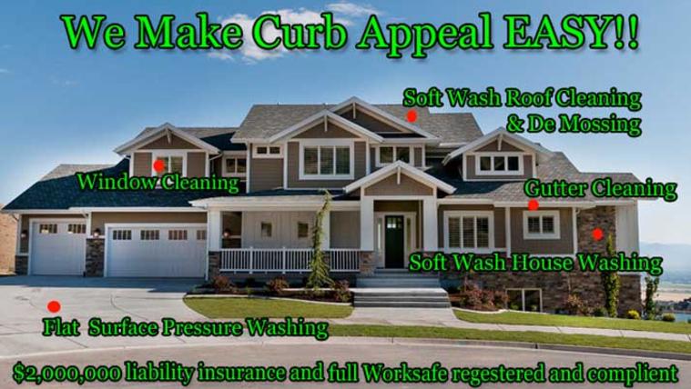 Streak Free Window & VICurbAppeal.ca | 303 Rheumer Crescent, Parksville, BC V9P 1C8, Canada | Phone: (250) 204-7007