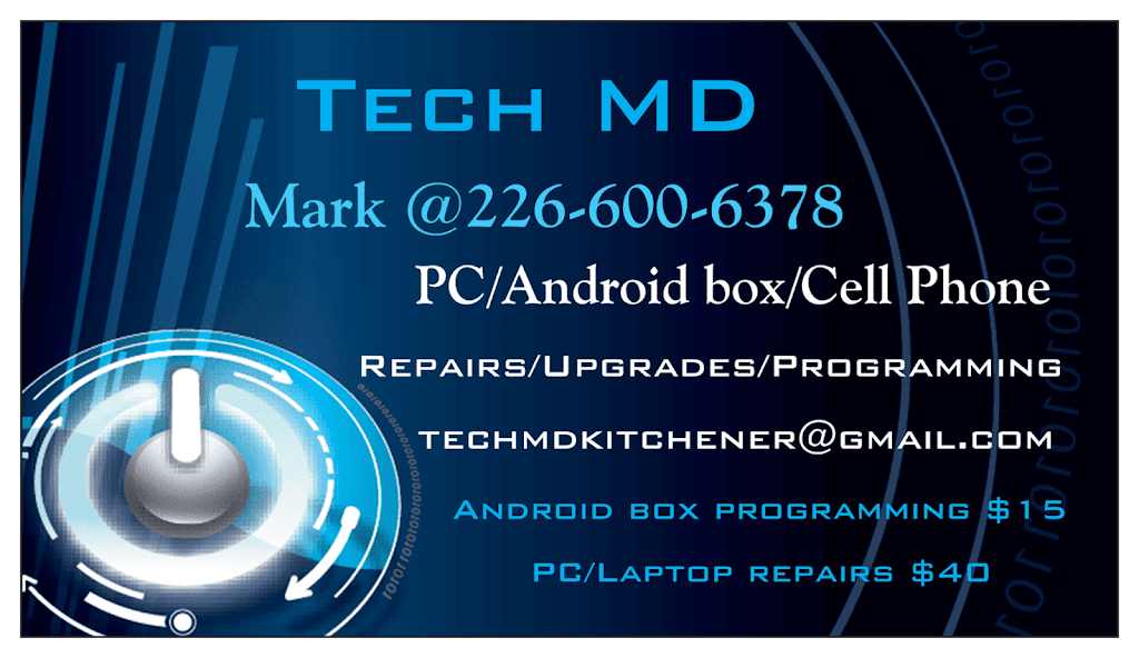 Techmd | 294 Chandler Dr, Kitchener, ON N2E 2K1, Canada | Phone: (226) 600-6378
