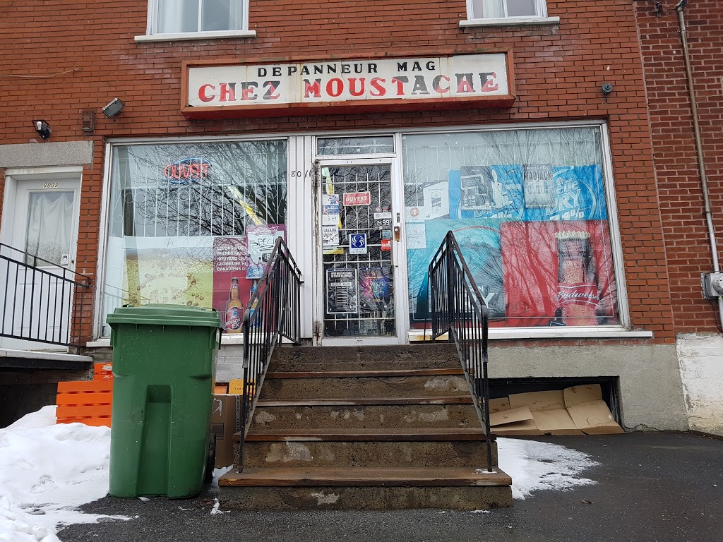 Depanneur Chez Moustache | 8011 Rue la Fontaine, Montréal, QC H1L 3J1, Canada | Phone: (514) 352-8889