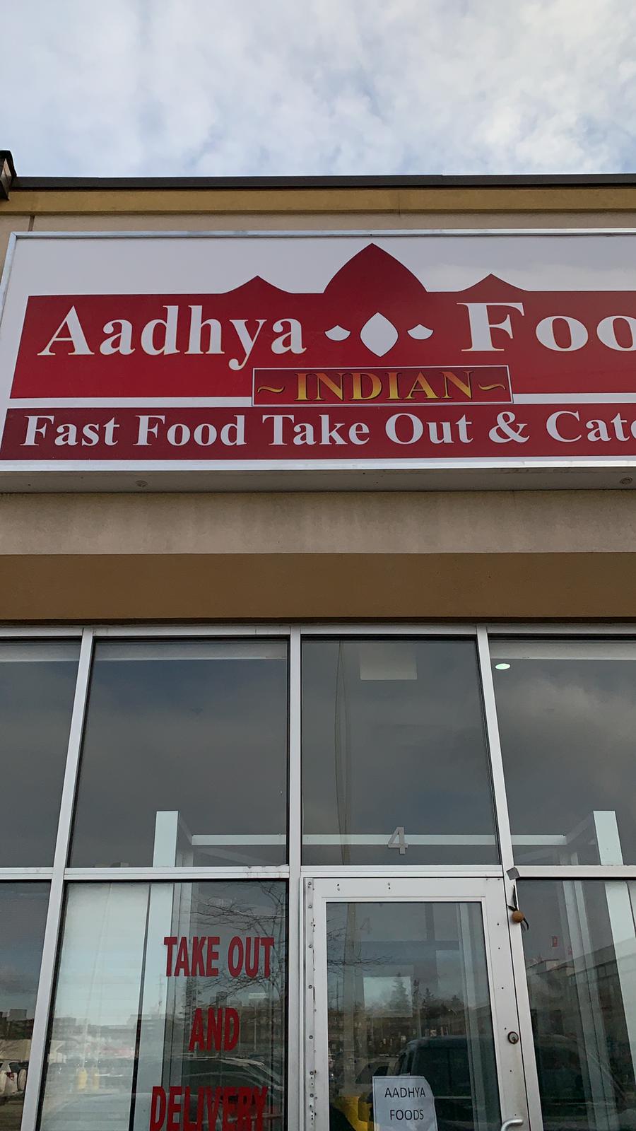 Aadhya Food Indian Fastfood Restaurant | 700 Queenston Rd #4, Hamilton, ON L8G 1A3, Canada | Phone: (905) 560-0304