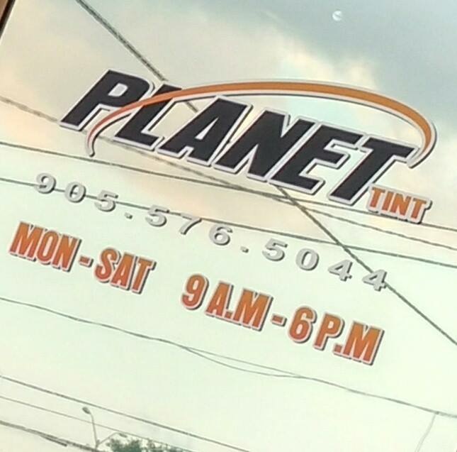 Planet Tint | 861 Simcoe St S, Oshawa, ON L1H 4K8, Canada | Phone: (905) 576-5044