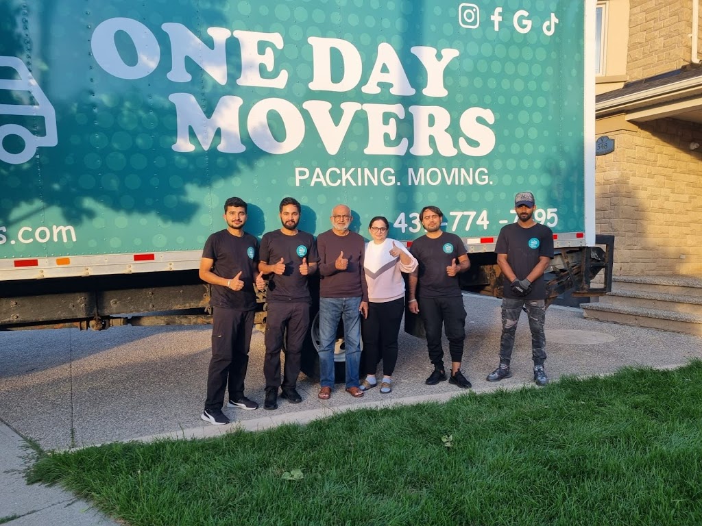 One Day Movers | 139 Avondale Blvd, Brampton, ON L6T 1H5, Canada | Phone: (437) 774-7495