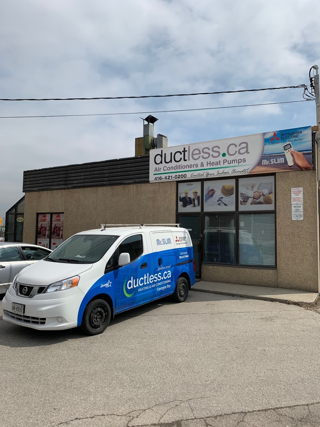 ductless.ca Inc. | 1910A Kipling Ave, Etobicoke, ON M9W 4J1, Canada | Phone: (416) 421-0200